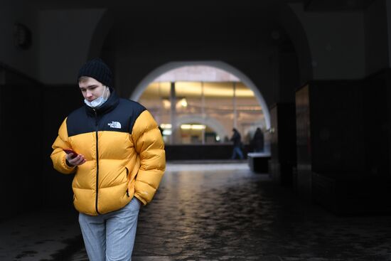 Масочный режим в Москве