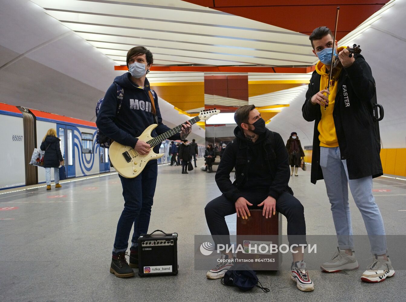 Масочный режим в Москве