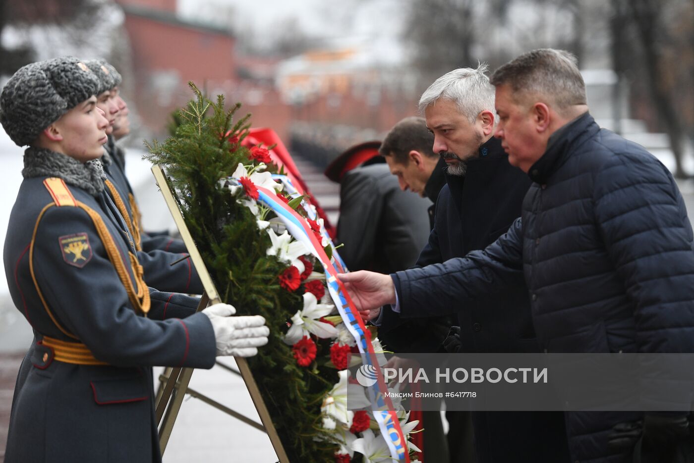 Церемония переноса Вечного огня от Могилы Неизвестного Солдата в Белград