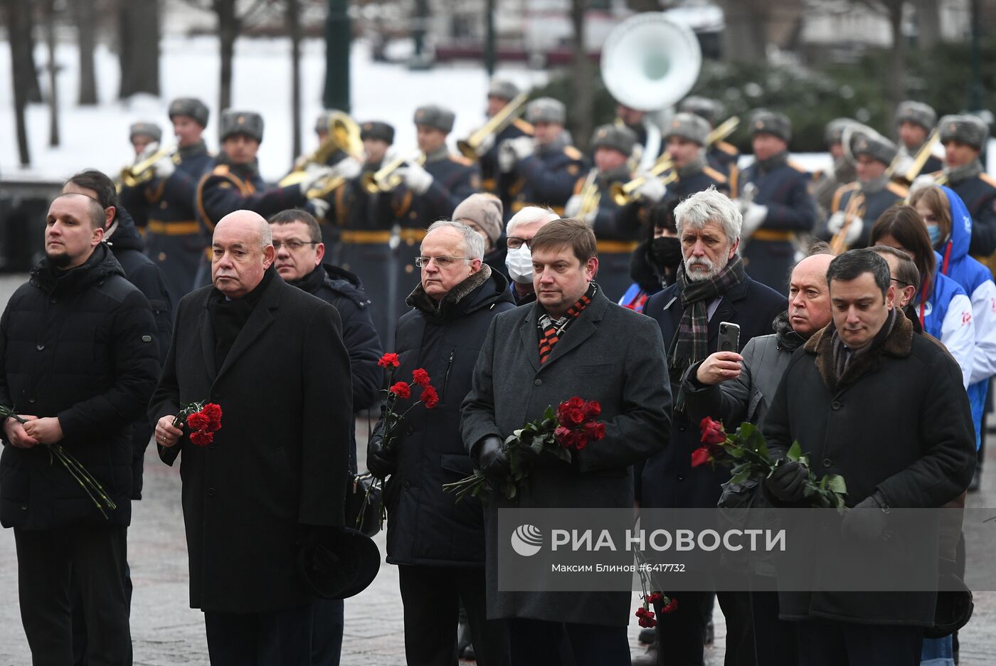 Церемония переноса Вечного огня от Могилы Неизвестного Солдата в Белград