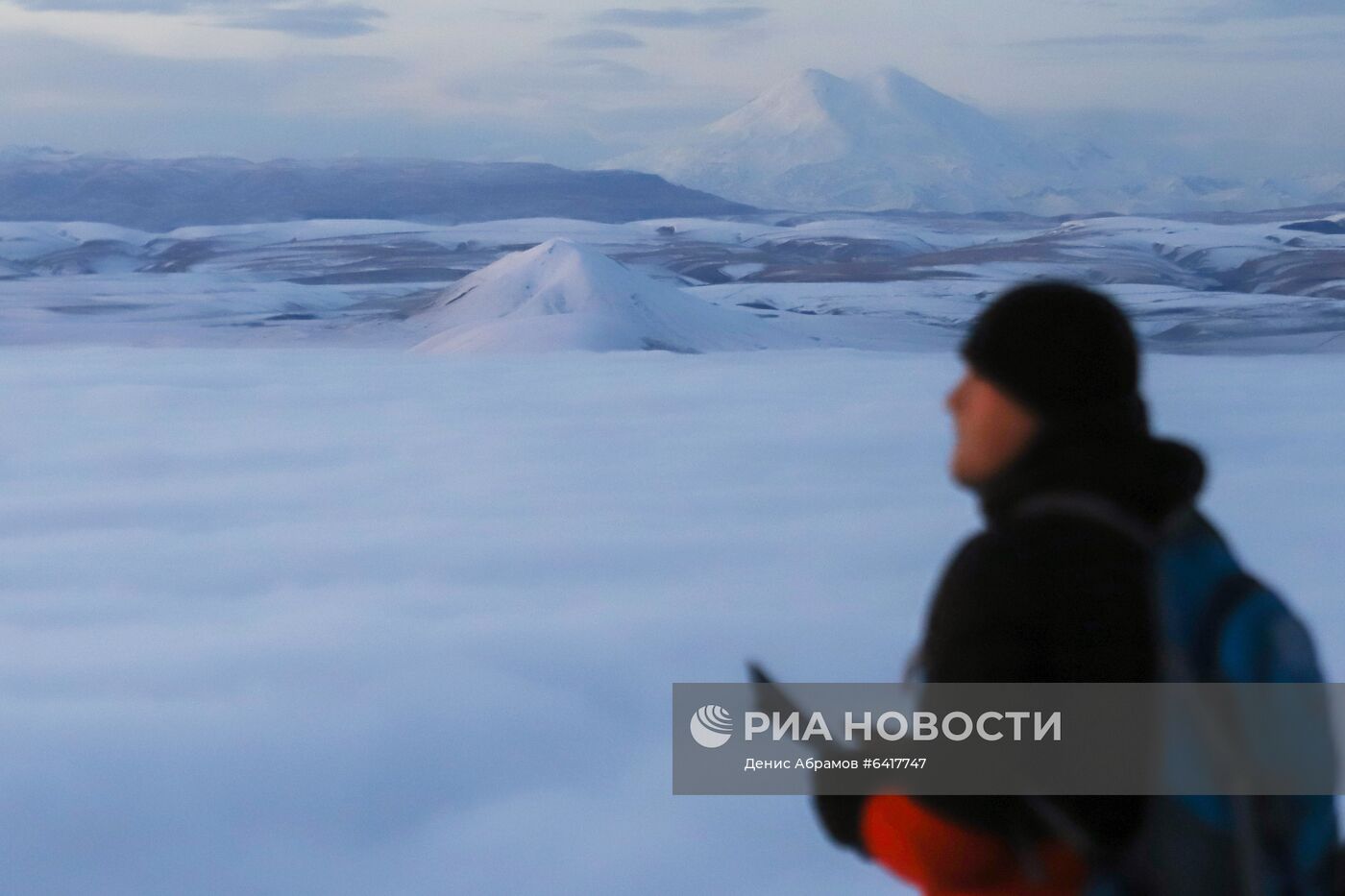 Низкая облачность в горах Ставропольского края