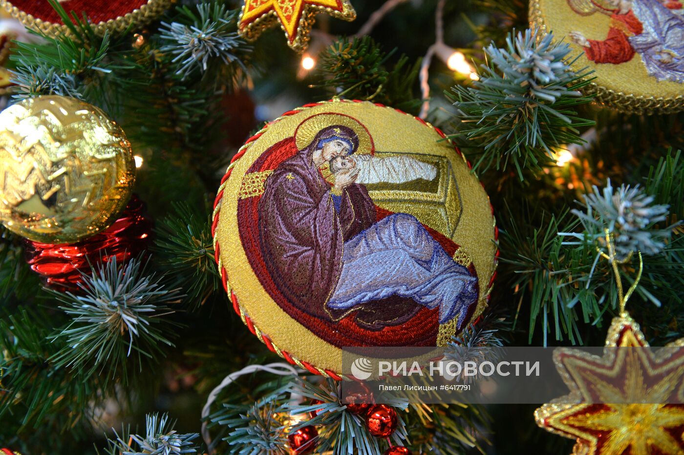 аПодготовка к Рождеству Христову в Александро-Невском Ново-Тихвинском монастыре