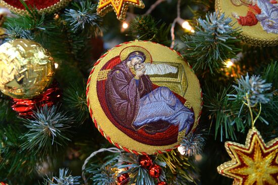 аПодготовка к Рождеству Христову в Александро-Невском Ново-Тихвинском монастыре