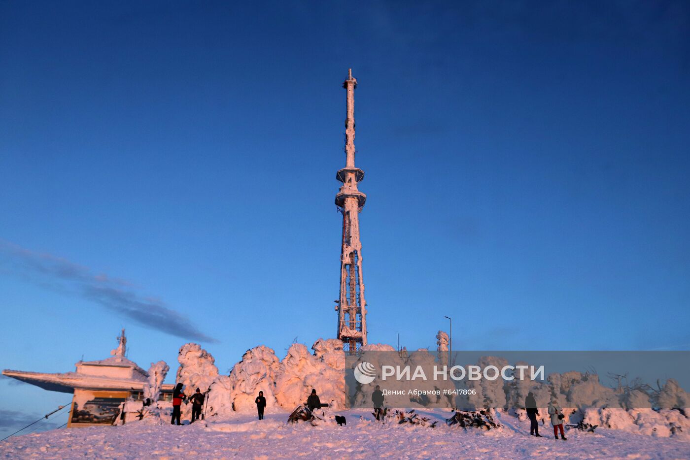 Низкая облачность в горах Ставропольского края