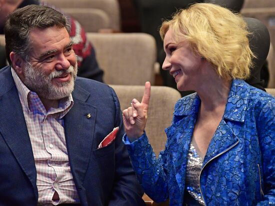 Открытие памятника Олегу Табакову