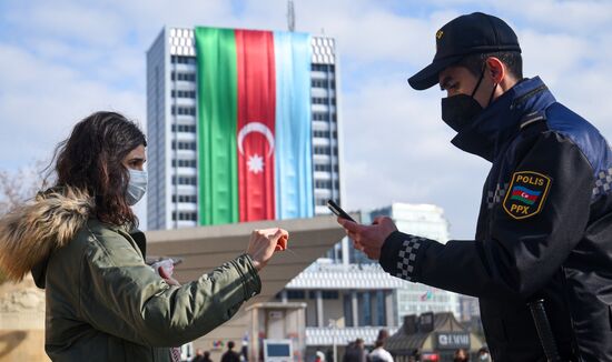 Ужесточение карантинных мер в Азербайджане