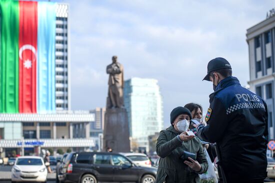 Ужесточение карантинных мер в Азербайджане