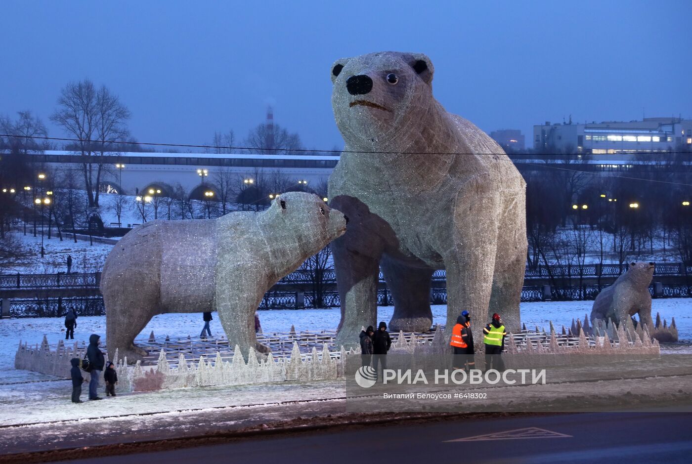 Предновогодняя Москва