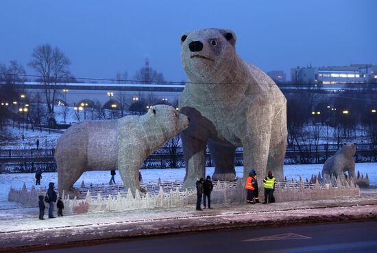 Предновогодняя Москва