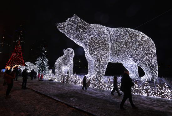 Предновогодняя Москва