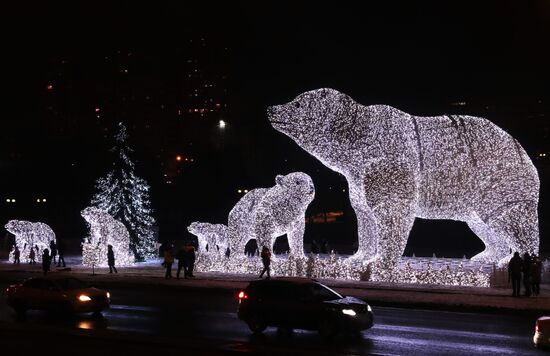 Предновогодняя Москва