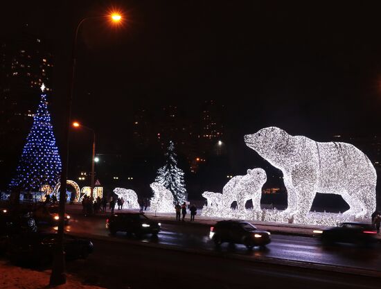 Предновогодняя Москва