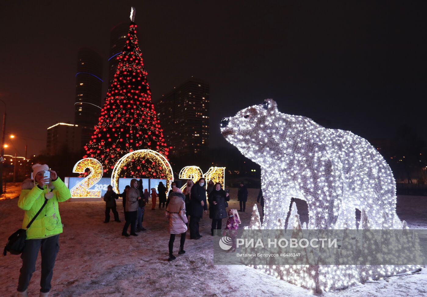 Предновогодняя Москва