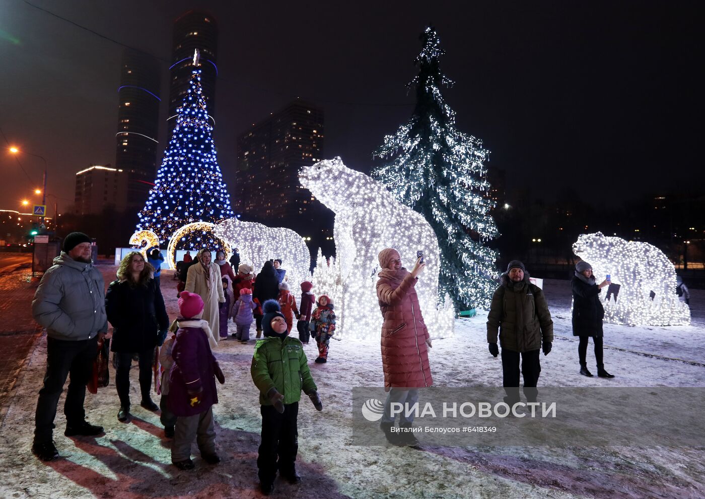 Предновогодняя Москва