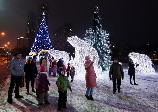 Предновогодняя Москва