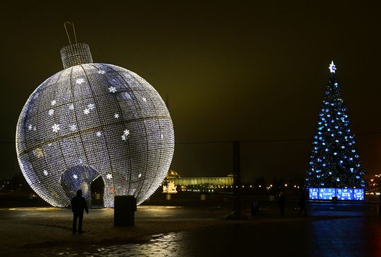 Предновогодняя Москва