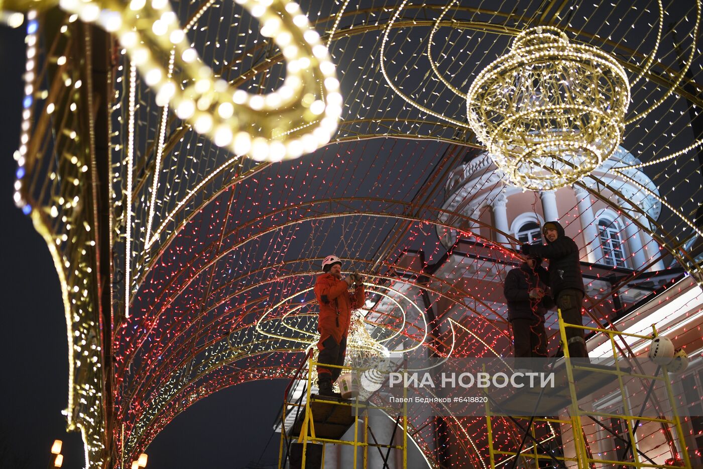 Предновогодняя Москва 