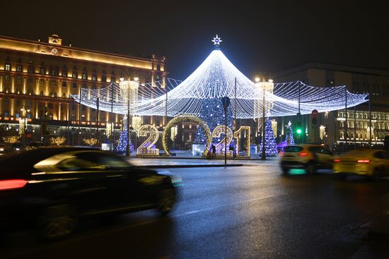 Предновогодняя Москва 