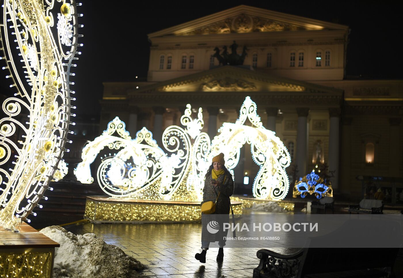 Предновогодняя Москва 