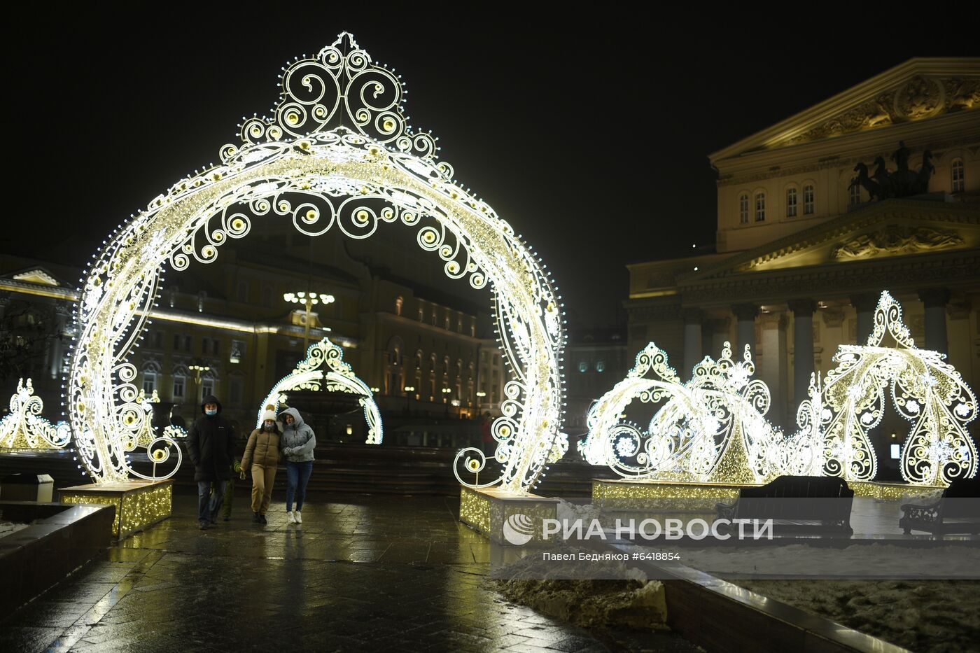 Предновогодняя Москва