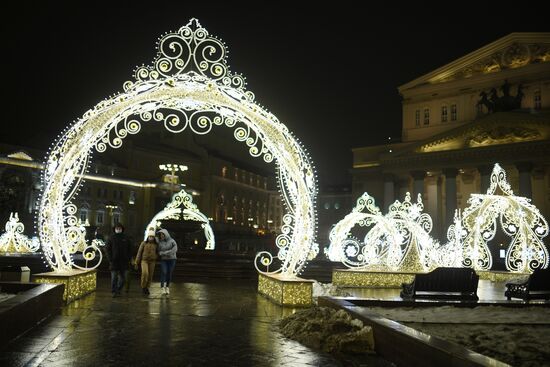 Предновогодняя Москва 