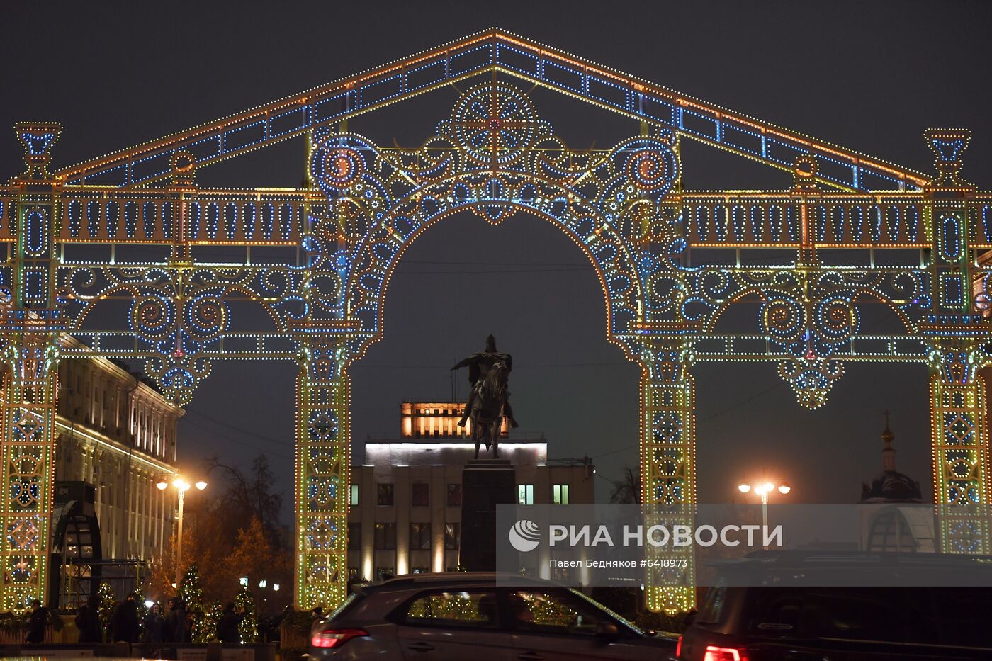 Предновогодняя Москва 