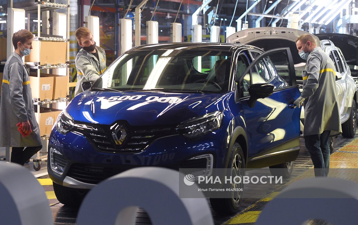 Завод по производству автомобилей Renault