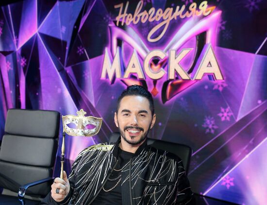 Съемки программы "Новогодняя маска" на телеканале НТВ