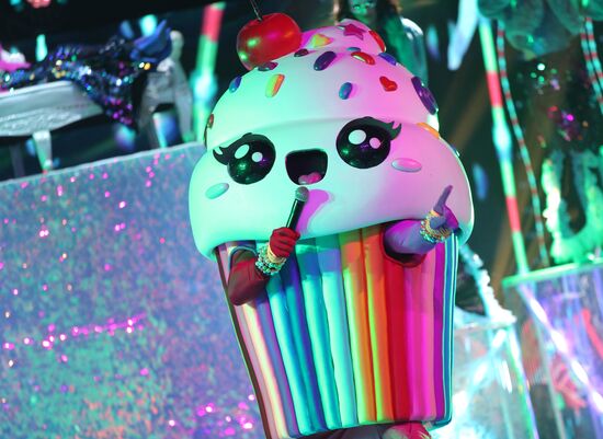 Съемки программы "Новогодняя маска" на телеканале НТВ