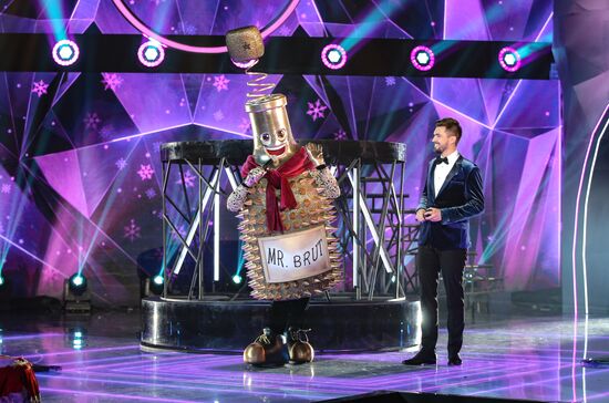 Съемки программы "Новогодняя маска" на телеканале НТВ