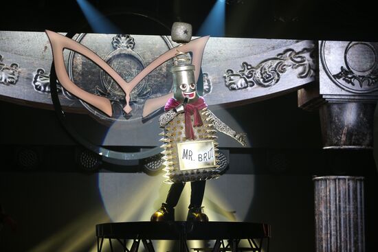 Съемки программы "Новогодняя маска" на телеканале НТВ