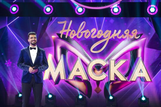 Съемки программы "Новогодняя маска" на телеканале НТВ