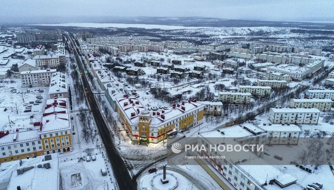 Плавильный цех Кольской ГМК в Никиле