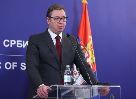 Визит главы МИД РФ С. Лаврова в Сербию