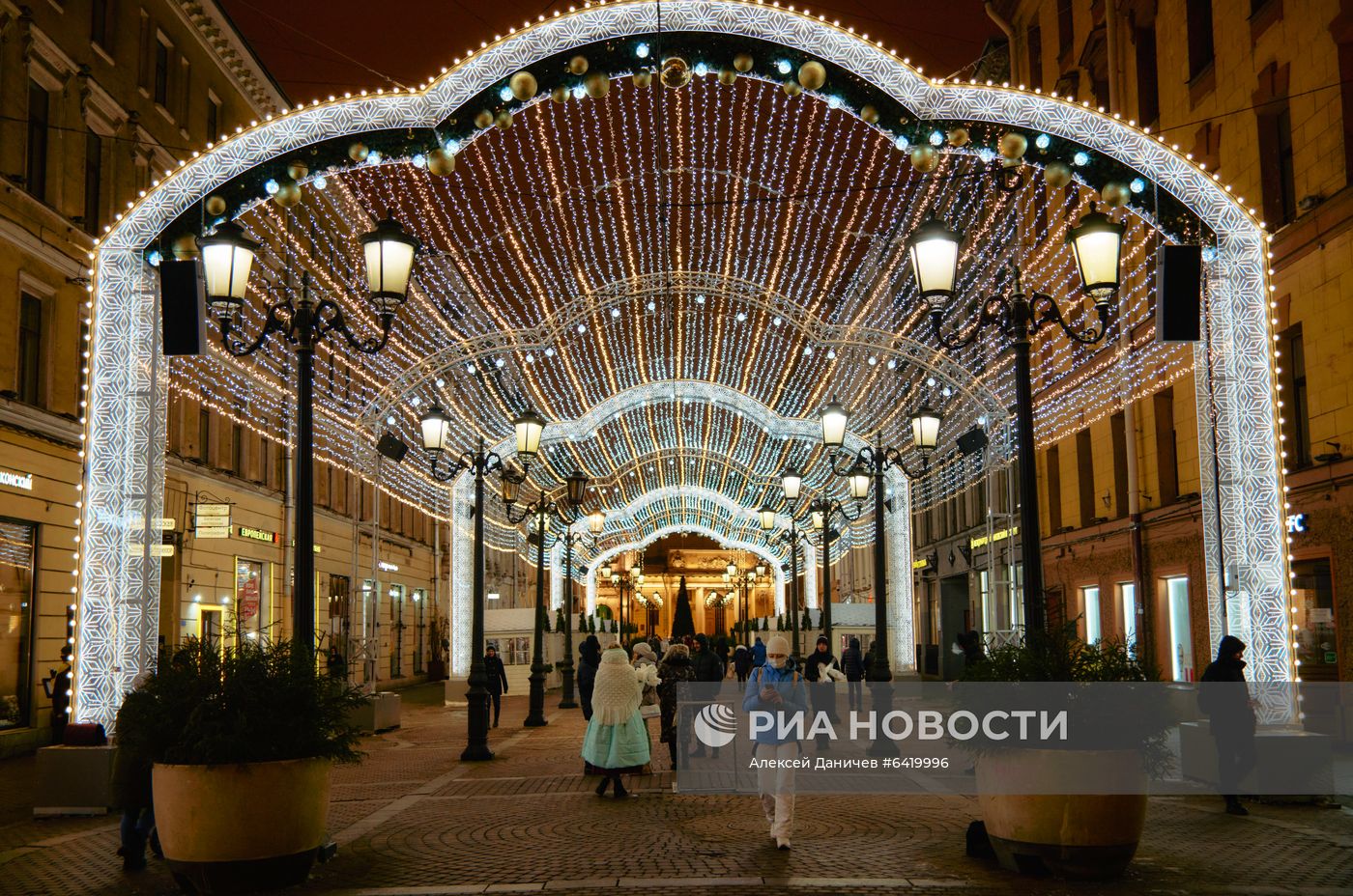 Предновогодний Санкт-Петербург
