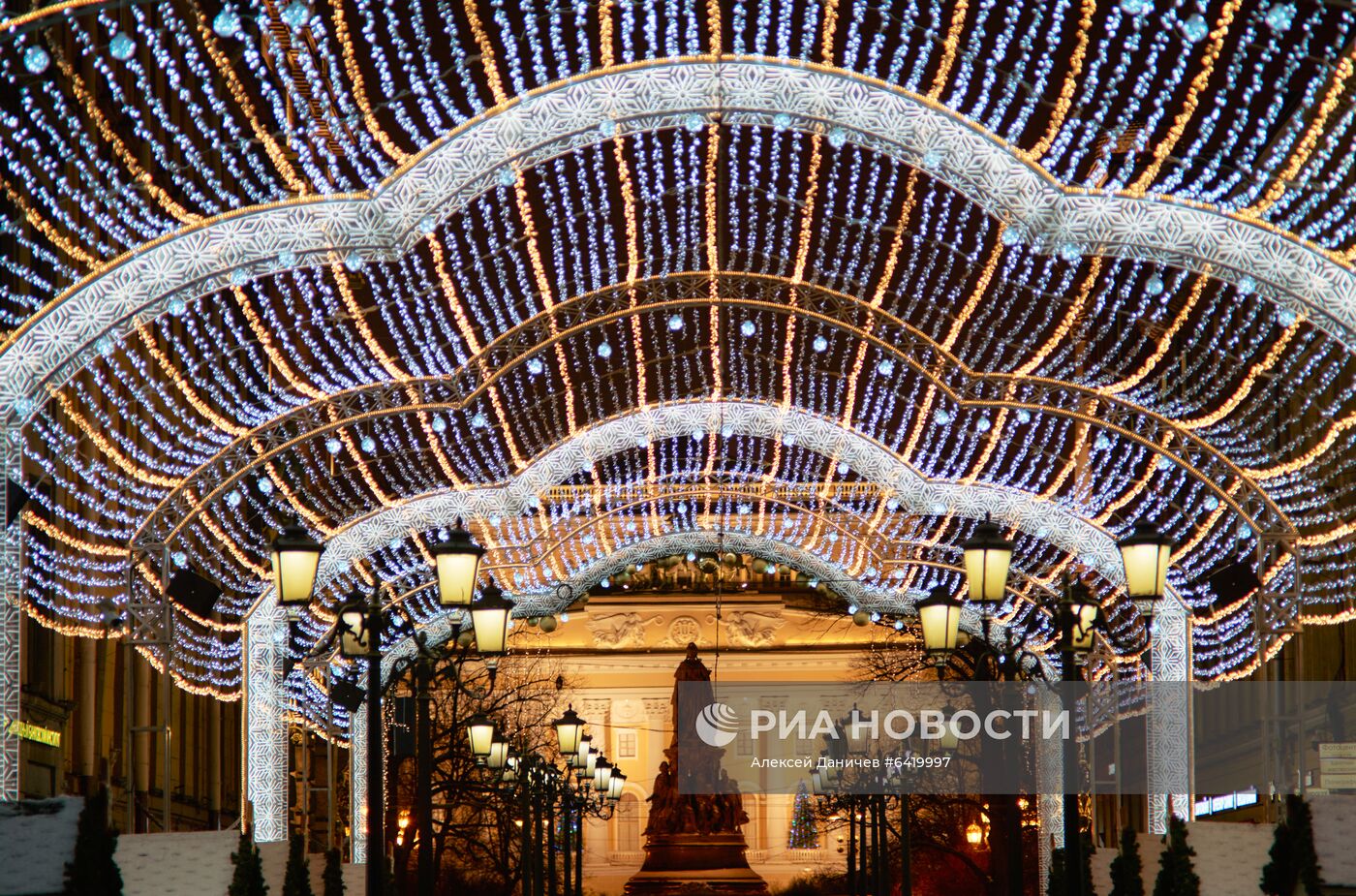 Предновогодний Санкт-Петербург