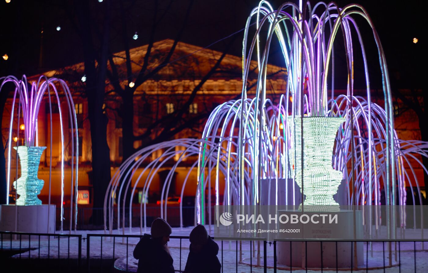 Предновогодний Санкт-Петербург