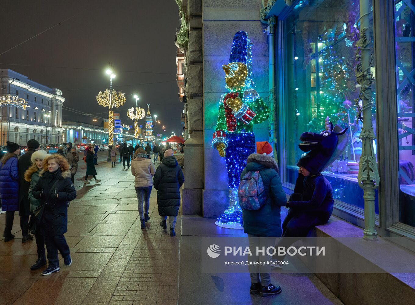 Предновогодний Санкт-Петербург