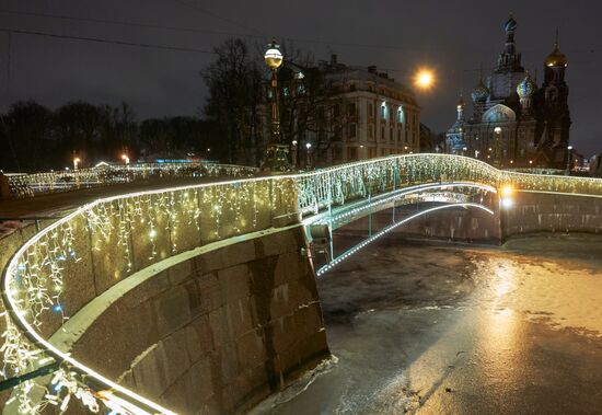 Предновогодний Санкт-Петербург