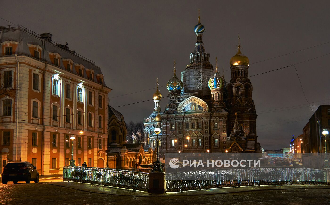 Предновогодний Санкт-Петербург