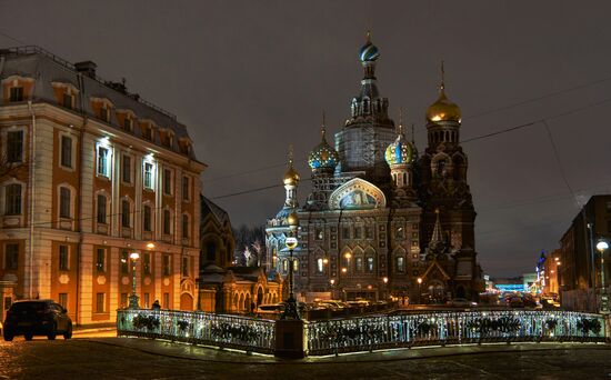 Предновогодний Санкт-Петербург