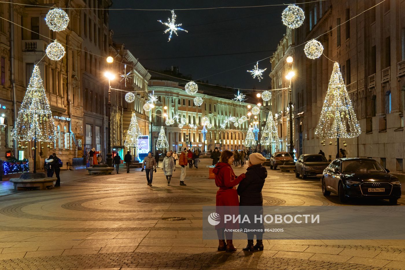 Предновогодний Санкт-Петербург
