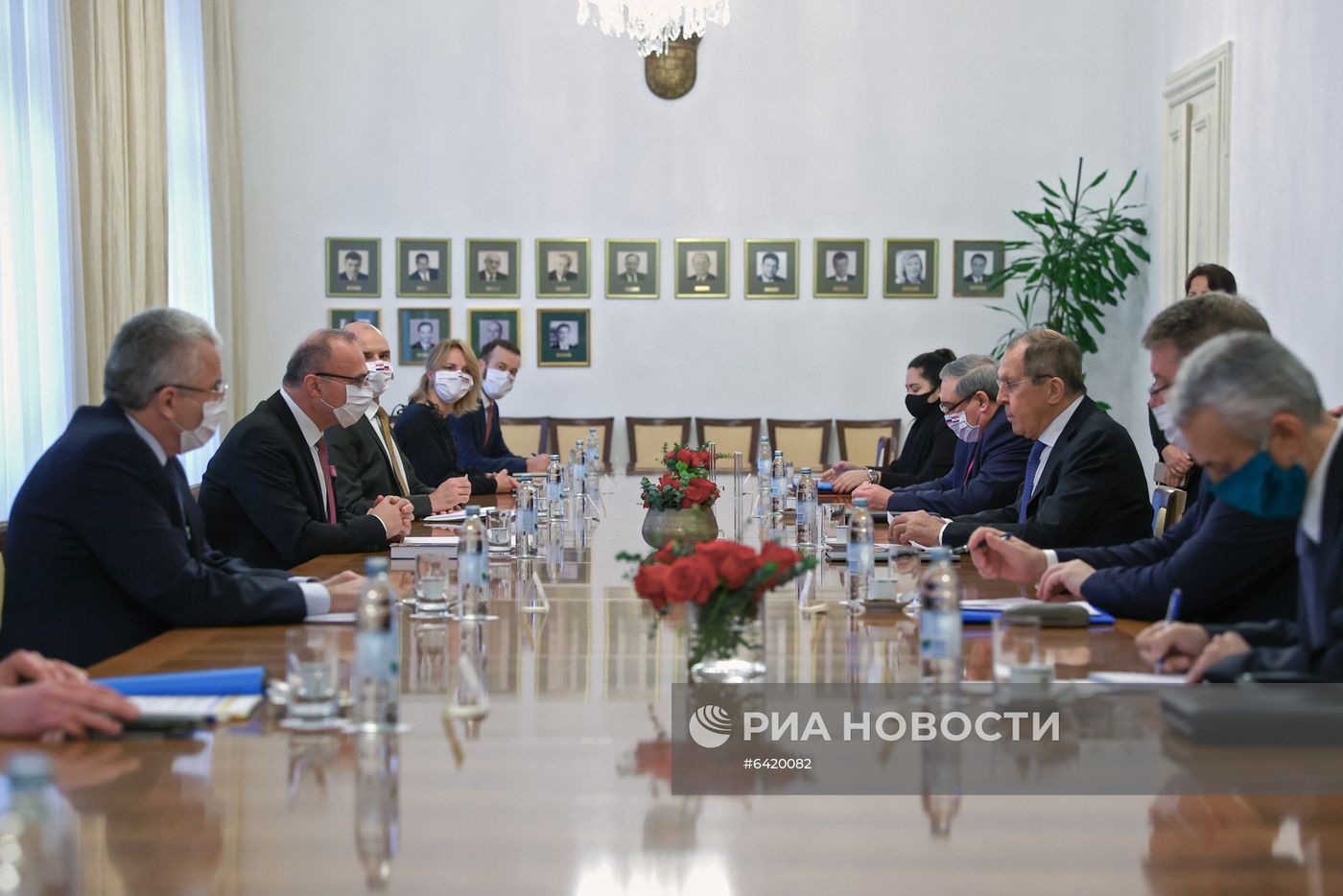 Визит главы МИД РФ С. Лаврова в Хорватию