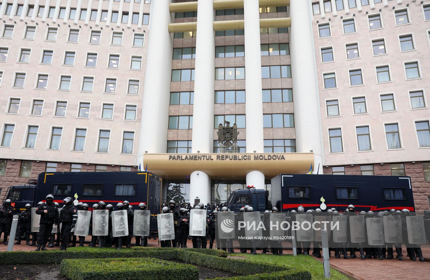 Акция протеста фермеров в Кишиневе