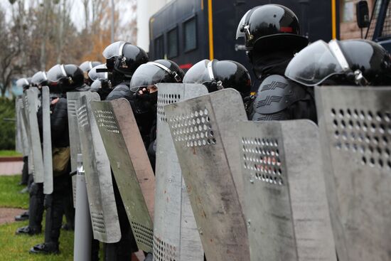 Акция протеста фермеров в Кишиневе