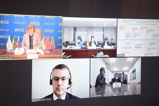 Встреча руководителей ведомств стран БРИКС, ответственных за обеспечение санитарно-эпидемиологического благополучия населения