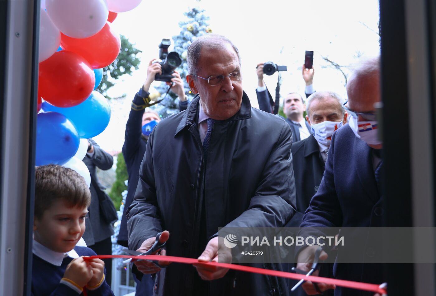 Визит главы МИД РФ С. Лаврова в Хорватию