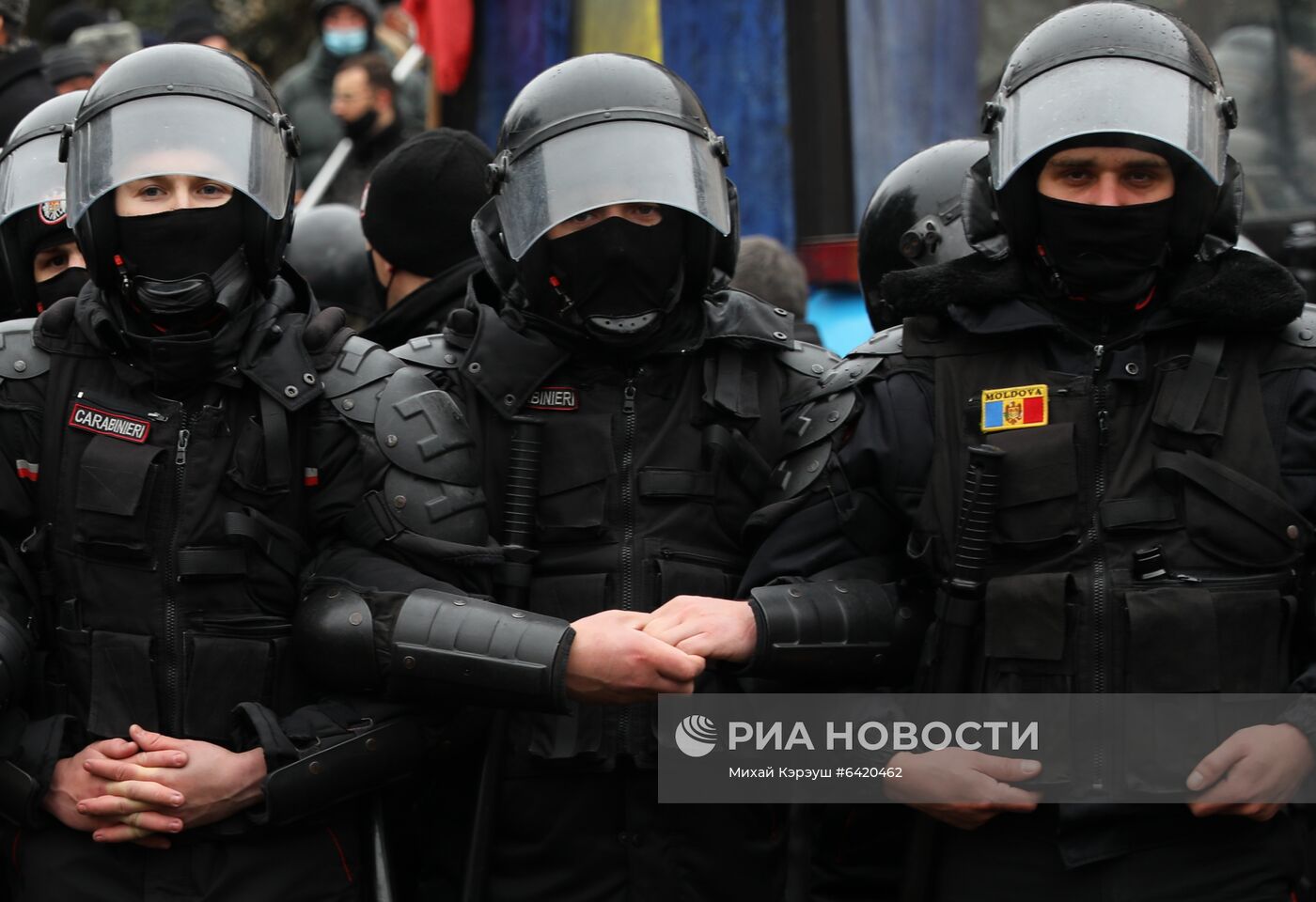 Акция протеста фермеров в Кишиневе