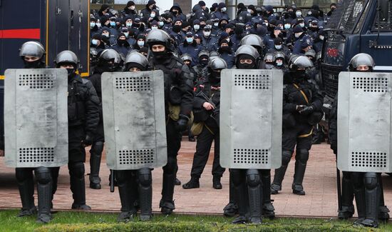 Акция протеста фермеров в Кишиневе