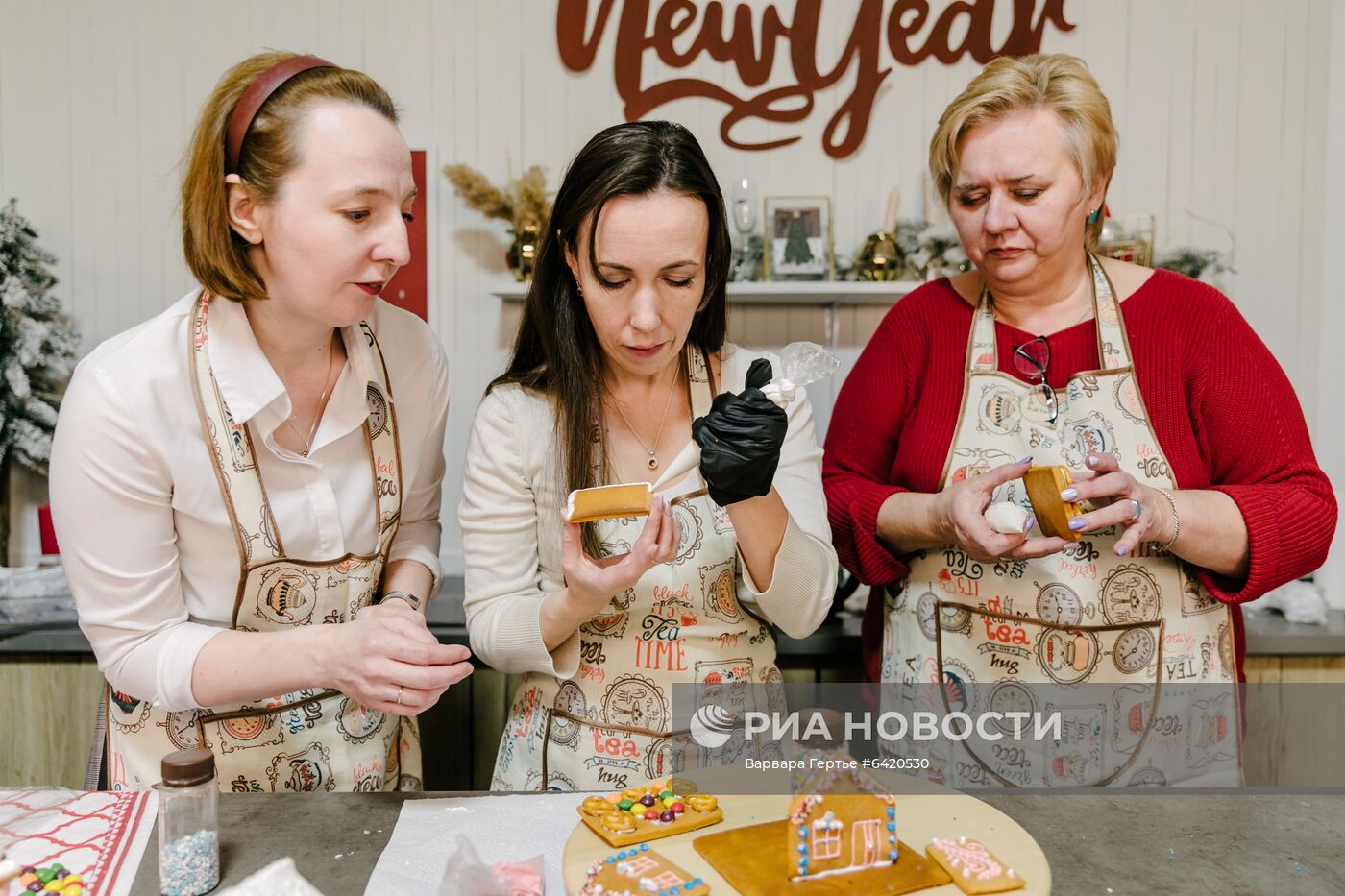 Пряники и пряничные домики к Новому году в Иванове